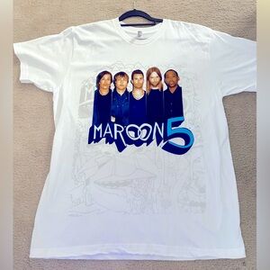 BRAND NEW MAROON 5 NORTH AMERICAN TOUR 2013 BAND TEE SHIRT SIZE XL